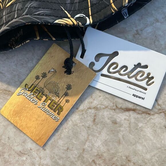 JEETER Golden Summer Bucket Hat NWT - Picture 2 of 5